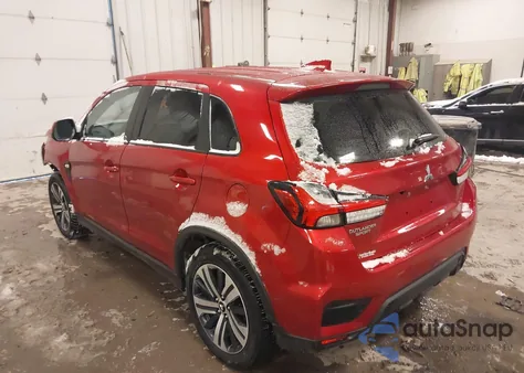 2020 Mitsubishi Outlander Sport 2.0 Es Awc из США, поврежденный, VIN JA4AR3AU9LU030862